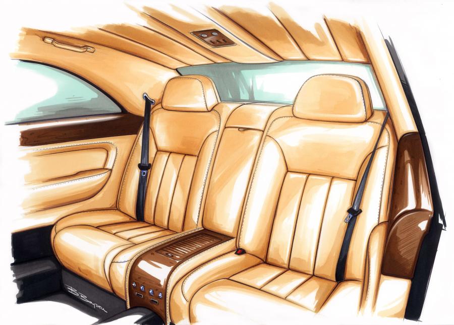 Эскиз Bentley Brooklands 2008 года  (фото 9 из 27)